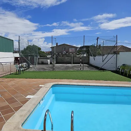 Apartamento Con Piscina En Portonovo Sanxenxo Exterior photo