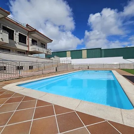 Apartamento Con Piscina En Portonovo Sanxenxo Exterior photo
