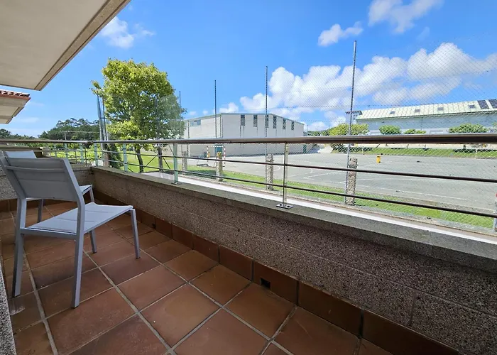 Apartamento Con Piscina En Portonovo