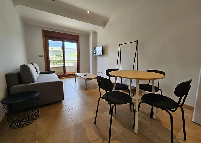 Apartamento Con Piscina En Portonovo